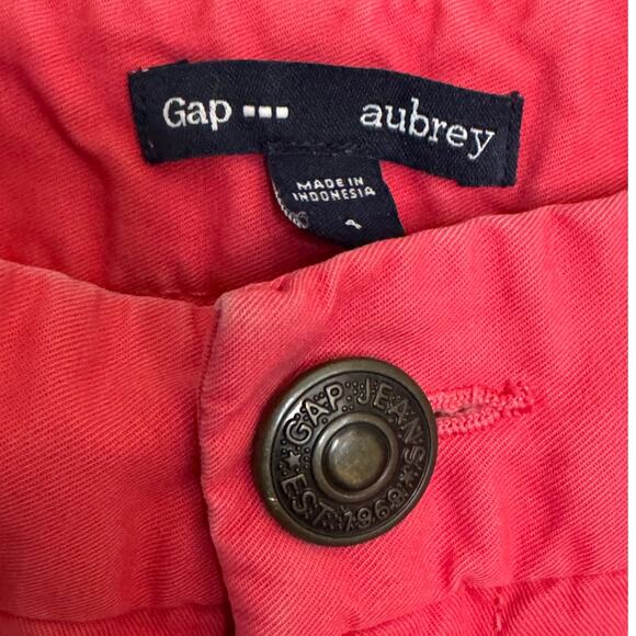 GAP Women’s 4 Pink Chino Canvas Shorts 100% Cotton Casual Summer - Picture 3 of 5